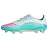 adidas F50 MESSI ELITE Firm Ground Fu&szlig;ballschuh Fu&szlig;ballschuhe - Cloud White / Lucid Pink / Flash Aqua
