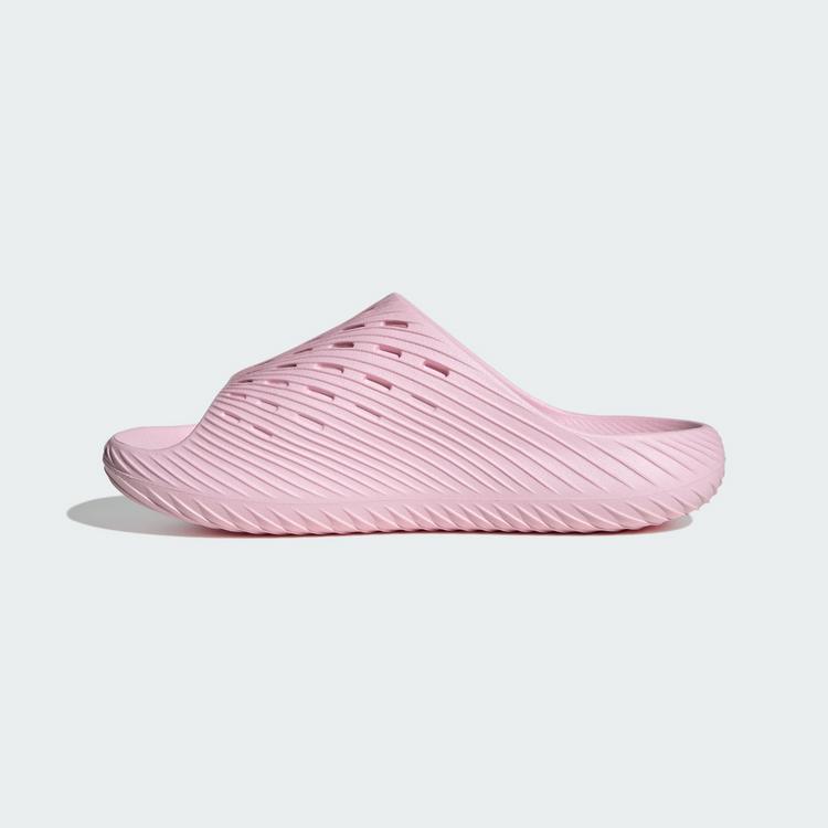 adidas adidas PURECHILL SLIDES Badelatschen Herren - Clear Pink / Core White / Core White - 5 | SportScheck