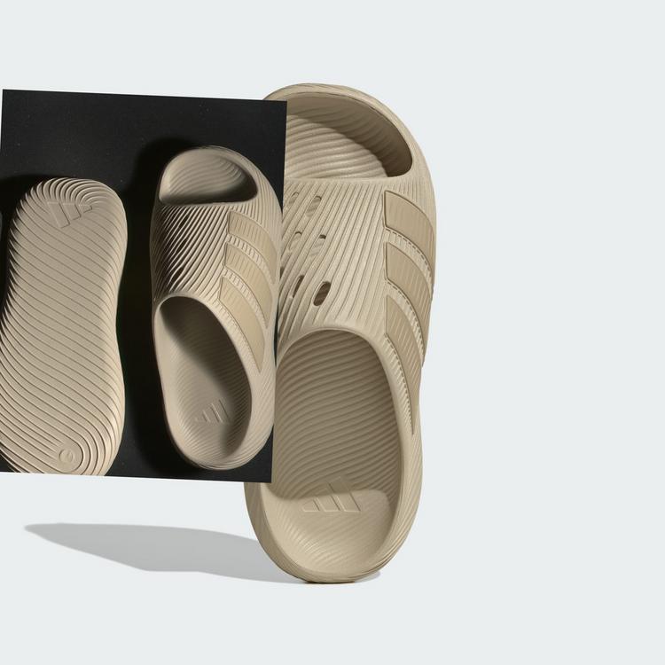 adidas adidas PURECHILL SLIDES Badelatschen Herren - Khaki Three / Gold Rw / Gold Rw - 1 | SportScheck