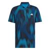 adidas ULTIMATE365 TOUR COOL FEEL PRINT Funktionsshirt Herren - Lucid Ray Blue
