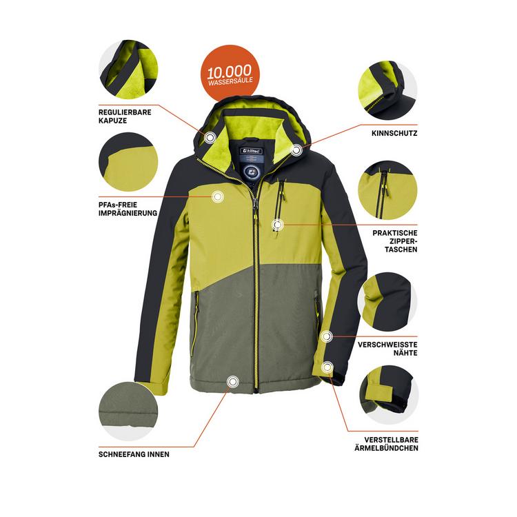 KILLTEC KILLTEC KOW 370 BYS JCKT Softshelljacke Jungen - Schwarz0110 - 3 | SportScheck