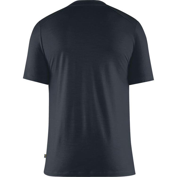 FJ&Auml;LLR&Auml;VEN FJ&Auml;LLR&Auml;VEN Abisko Wool T-Shirt Herren - Rauchblau - 0 | SportScheck
