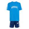 adidas ADIDAS COLLEGIATE KIDS SET Trainingsanzug Kinder - Ray Blue