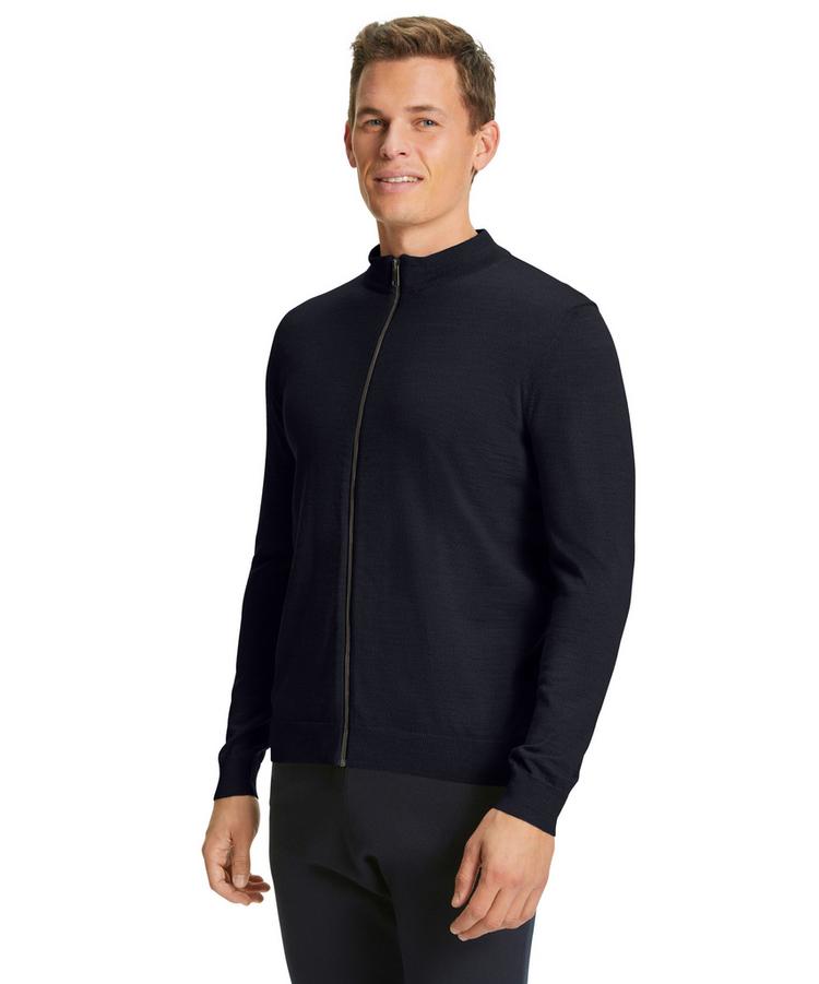 Falke Falke Merino X-Fine Zip Jacket Jacke Herren - night sky (6437) - 0 | SportScheck