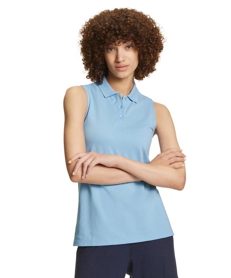 Falke Falke Poloshirt Damen - sky blue (6807) - 3 | SportScheck