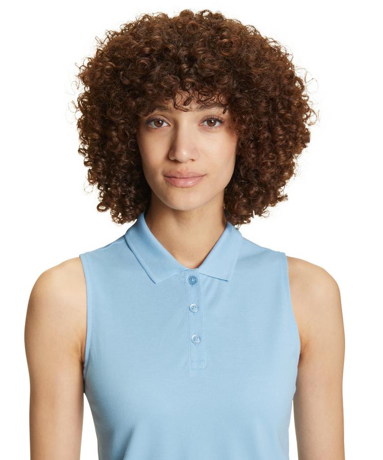 Falke Falke Poloshirt Damen - sky blue (6807) - 4 | SportScheck