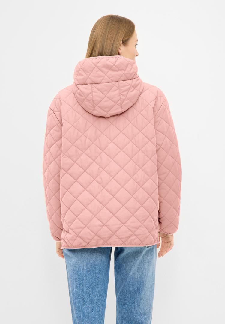 Derbe Derbe Quiltby Short Steppjacke Damen - Coral Blush - 2 | SportScheck