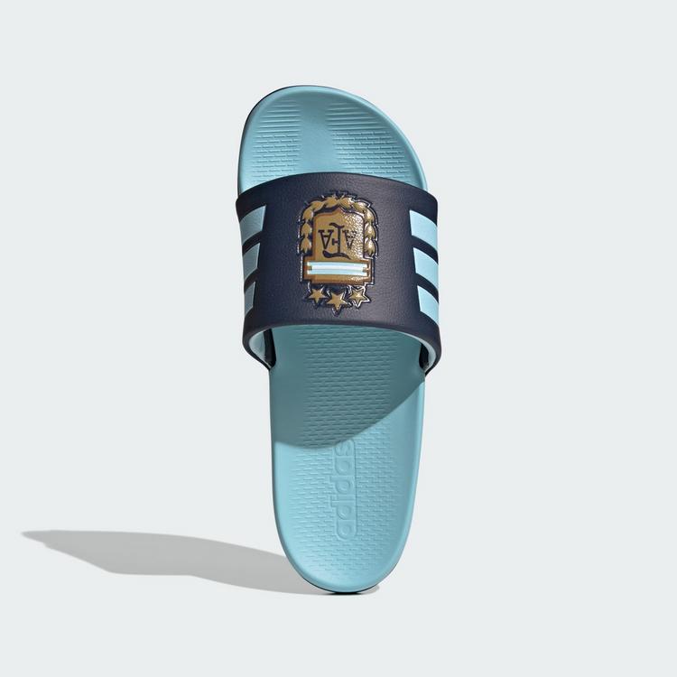 adidas adidas Badelatschen - Night Navy / Dark Football Gold / Icey Blue - 1 | SportScheck