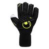 Uhlsport FM Absolutgrip Flex Frame Torwarthandschuhe - schwarz/fluo gelb