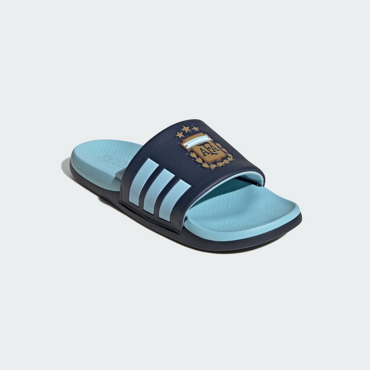 adidas adidas Badelatschen - Night Navy / Dark Football Gold / Icey Blue - 3 | SportScheck