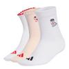 adidas Graphic Socken 3er-Pack Socken - Wonder Quartz / White / Pure Ruby