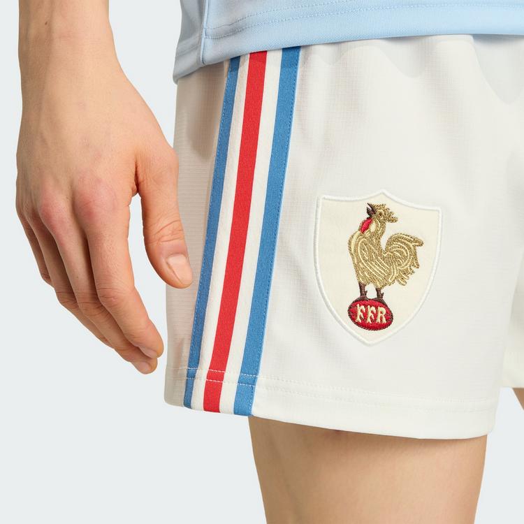 adidas adidas Frankreich Rugby 120 Years Crunch Funktionsshorts Herren - Off White - 1 | SportScheck