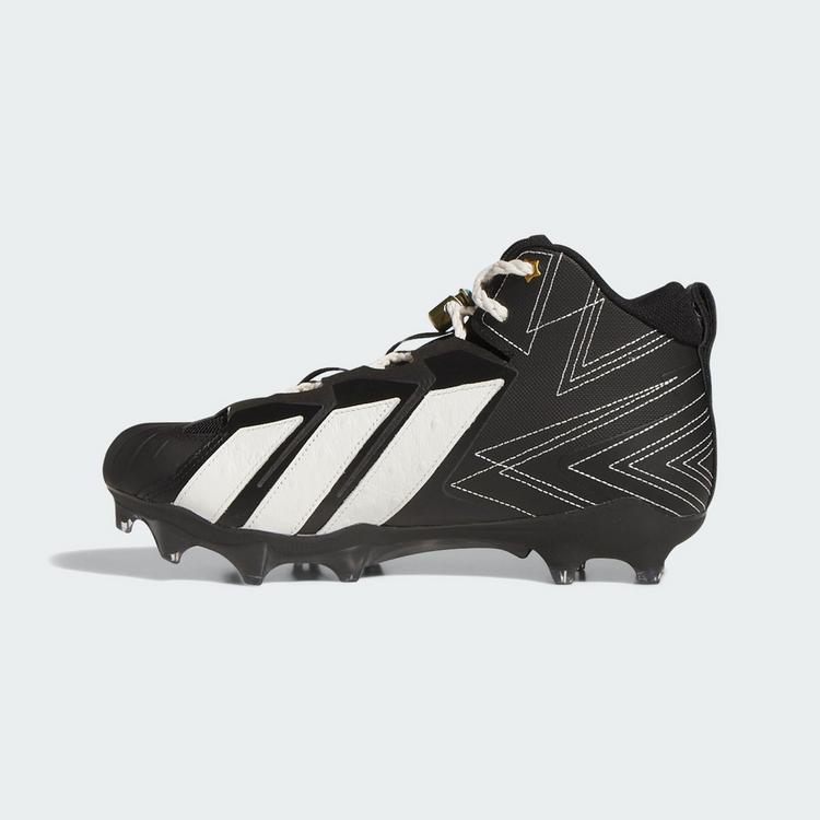 adidas adidas Adizero Chaos II Rodeo American Fu&szlig;ballschuhe - Core Black / Off White / Matte Gold - 5 | SportScheck