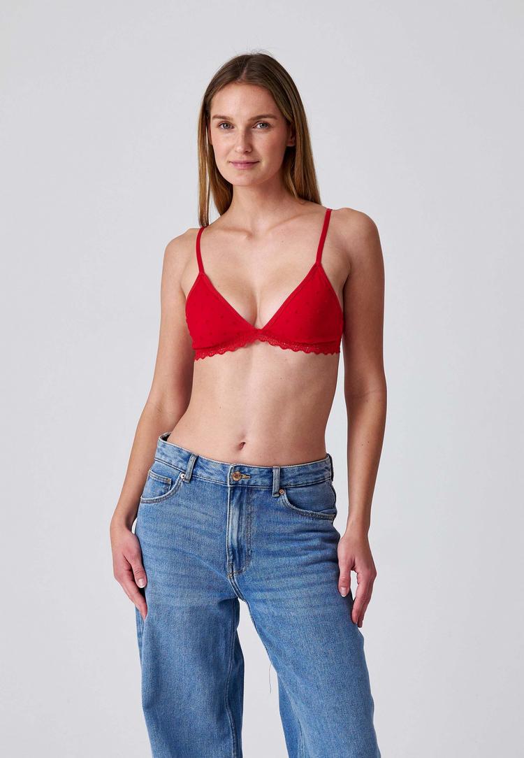 Snocks Snocks Triangel BH BH Damen - Kirschrot - 0 | SportScheck