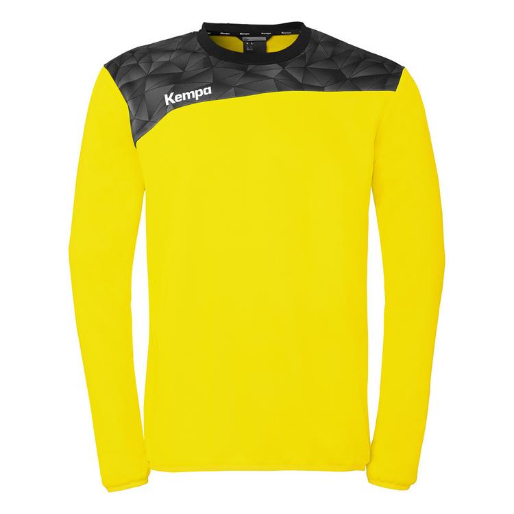 Kempa Kempa Athletics 29 Kids Funktionssweatshirt Kinder - limonengelb/schwarz - 0 | SportScheck