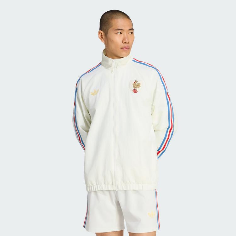adidas adidas Frankreich Rugby 120 Years Crunch Trainingsanzug Herren - Off White - 0 | SportScheck