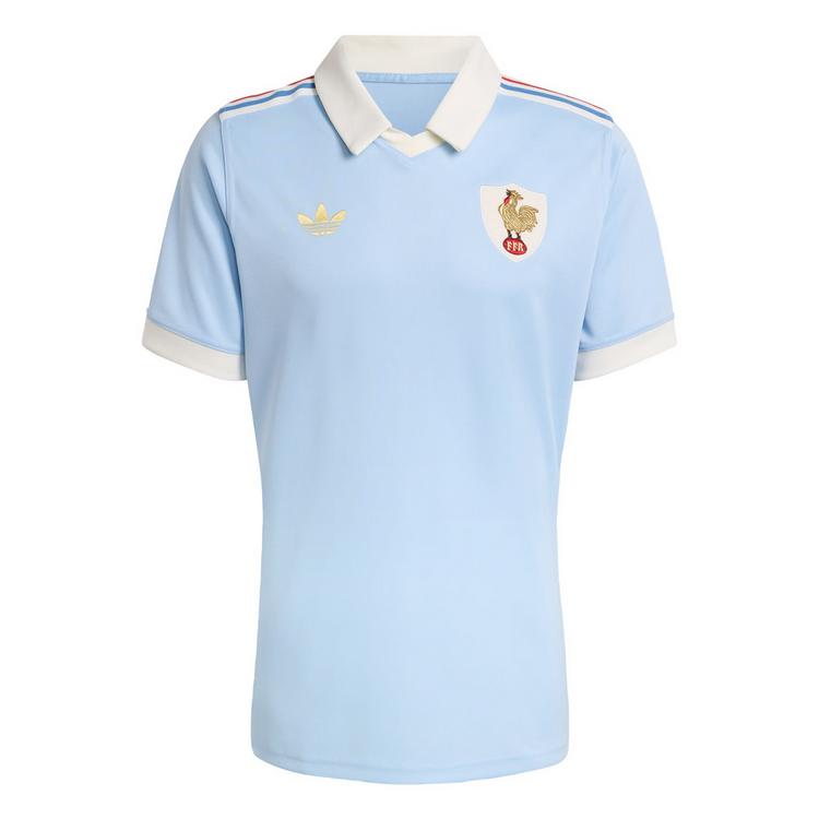 adidas adidas Frankreich Rugby 120Y Trikot Funktionsshirt Herren - Clear Sky - 0 | SportScheck