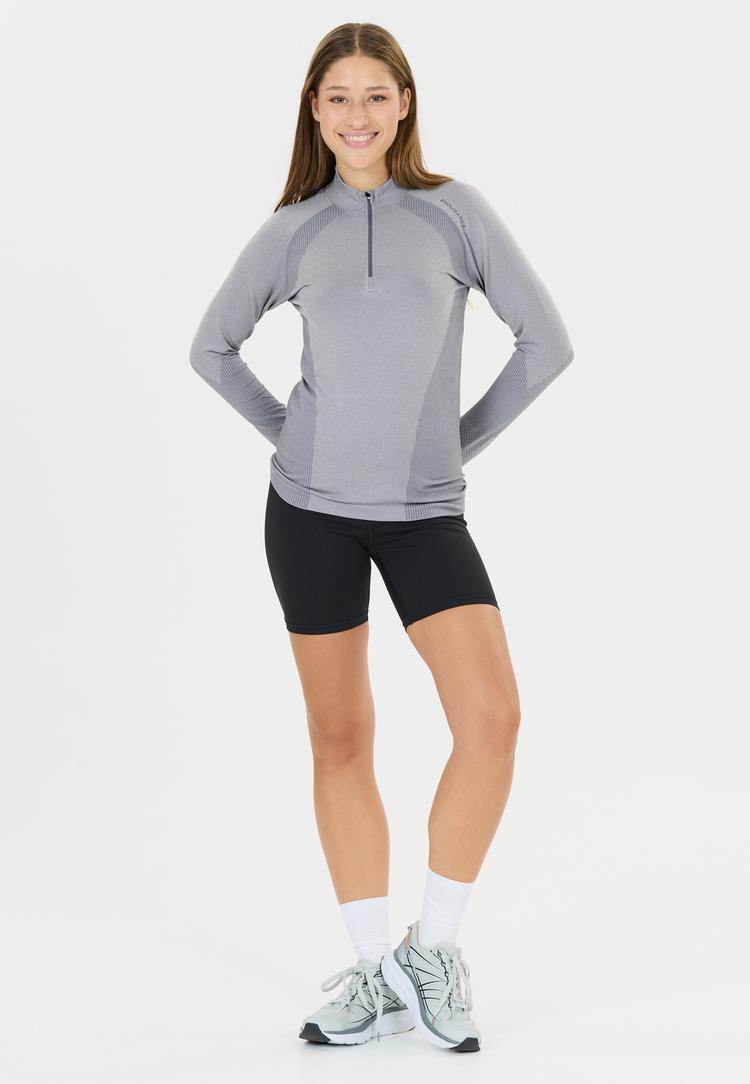 Endurance Endurance HALEN W Langarmshirt Damen - 2182 Flint Stone - 0 | SportScheck