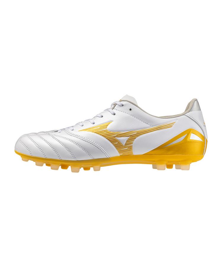 Mizuno Mizuno Morelia Neo IV Pro AG Blazing Flair Wei&szlig; Fu&szlig;ballschuhe - weissgold - 0 | SportScheck