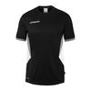 Uhlsport Equipe 29 T-Shirt Kinder - schwarz/wei&szlig;/steingrau