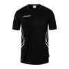 Uhlsport Equipe 29 Kids T-Shirt Kinder - schwarz/wei&szlig;/steingrau