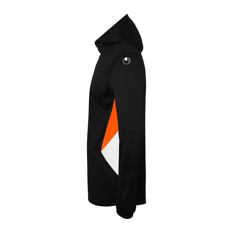 Uhlsport Uhlsport Equipe 29 Multi Hood Trainingsjacke - schwarz/wei&szlig;/fluo orange - 0 | SportScheck