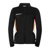 Uhlsport Equipe 29 Classic Women Trainingsjacke Damen - schwarz/wei&szlig;/fluo orange