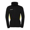 Uhlsport Equipe 29 Multi Hood Trainingsjacke - schwarz/wei&szlig;/limonengelb