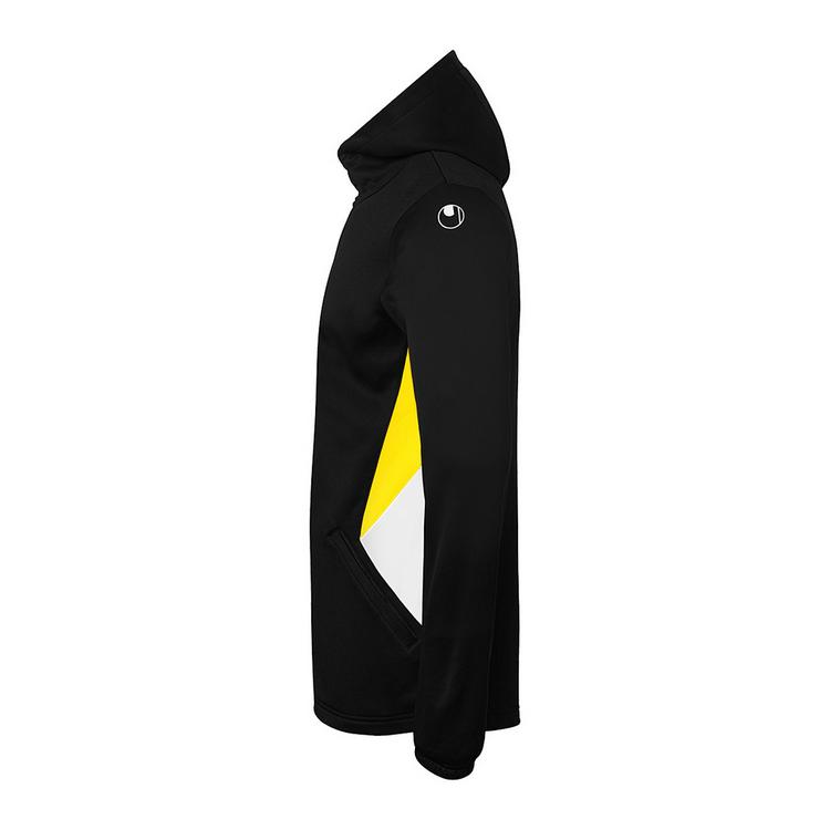 Uhlsport Uhlsport Equipe 29 Multi Hood Trainingsjacke - schwarz/wei&szlig;/limonengelb - 0 | SportScheck