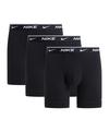 Nike Boxer Brief 3Pk Boxershort Wei&szlig; Unterhose Herren - schwarz