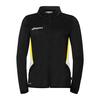 Uhlsport Equipe 29 Classic Women Trainingsjacke Damen - schwarz/wei&szlig;/limonengelb