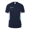 Uhlsport Equipe 29 T-Shirt Kinder - marine/skyblau/wei&szlig;