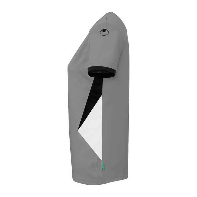 Uhlsport Uhlsport Equipe 29 Women Funktionsshirt Damen - steingrau/wei&szlig;/schwarz - 0 | SportScheck