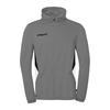 Uhlsport Equipe 29 Multi Hood Trainingsjacke - steingrau/wei&szlig;/schwarz