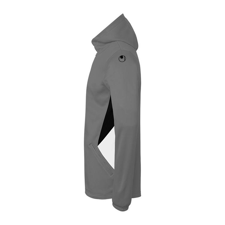 Uhlsport Uhlsport Equipe 29 Multi Hood Trainingsjacke - steingrau/wei&szlig;/schwarz - 0 | SportScheck