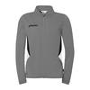 Uhlsport Equipe 29 Classic Women Trainingsjacke Damen - steingrau/wei&szlig;/schwarz