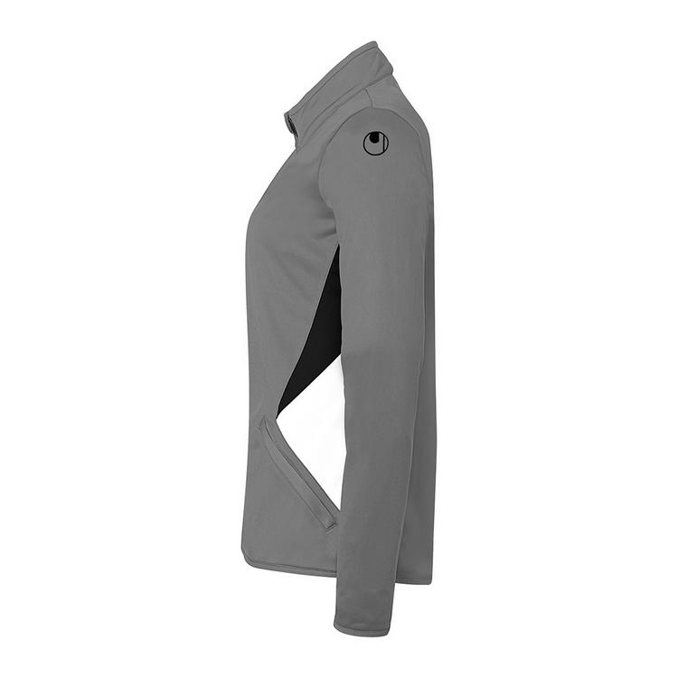 Uhlsport Uhlsport Equipe 29 Classic Women Trainingsjacke Damen - steingrau/wei&szlig;/schwarz - 0 | SportScheck