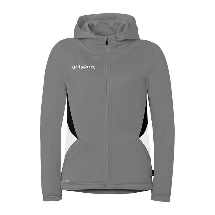 Uhlsport Uhlsport Equipe 29 Multi Hood Women Trainingsjacke Damen - steingrau/wei&szlig;/schwarz - 0 | SportScheck