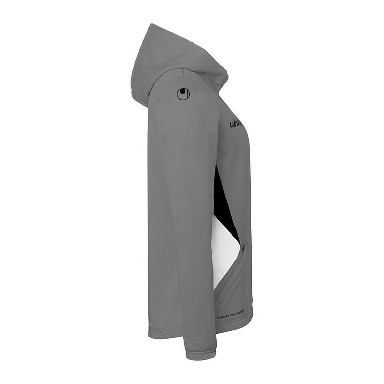 Uhlsport Uhlsport Equipe 29 Multi Hood Women Trainingsjacke Damen - steingrau/wei&szlig;/schwarz - 1 | SportScheck