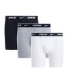 Nike Boxer Brief 3Pk Boxershort Wei&szlig; Unterhose Herren - weiss
