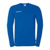 Uhlsport Essential Kids Langarmshirt Kinder - azurblau/wei&szlig;