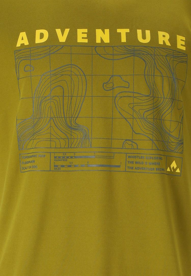Whistler Whistler Linx Printshirt Herren - 3218 Avocado - 0 | SportScheck