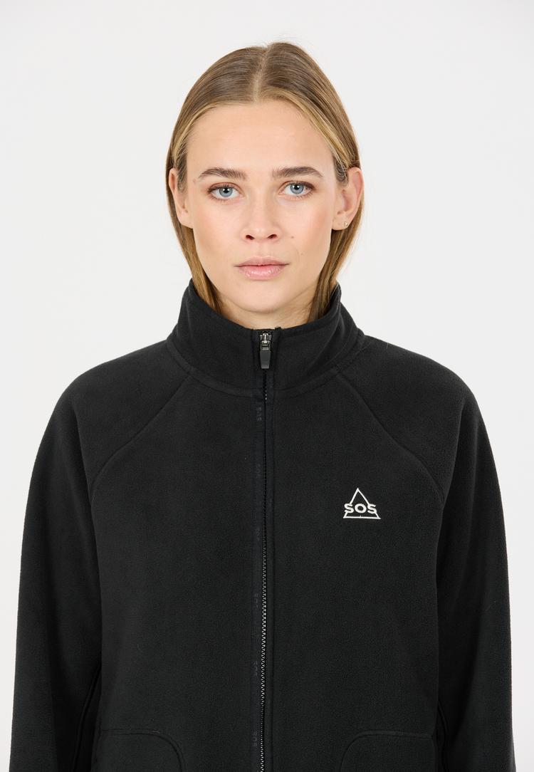 SOS SOS Munson Fleecejacke Damen - 1001 Black - 0 | SportScheck