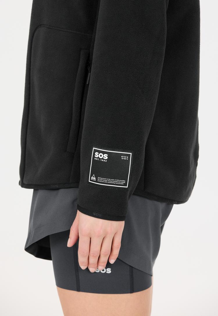 SOS SOS Munson Fleecejacke Damen - 1001 Black - 2 | SportScheck