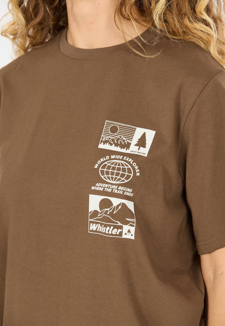 Whistler Whistler Arwen Funktionsshirt Damen - 5370 Teak - 1 | SportScheck