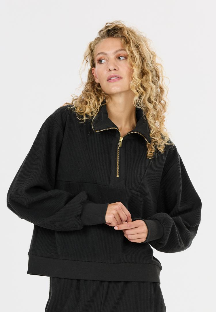 Athlecia Athlecia Reiley Sweatshirt Damen - 1001 Black - 1 | SportScheck
