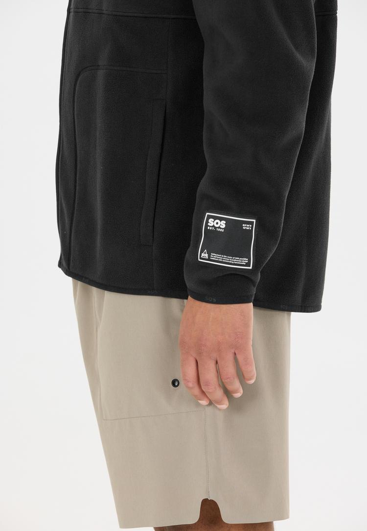 SOS SOS Munson Fleecejacke Herren - 1001 Black - 0 | SportScheck