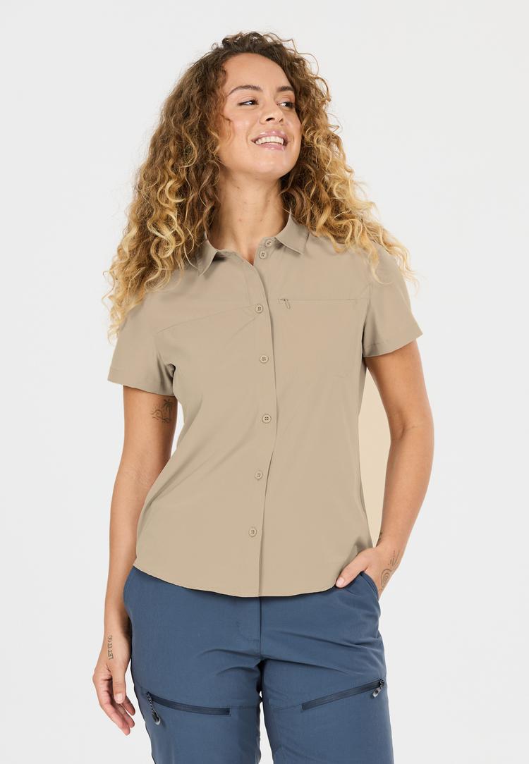 Whistler Whistler Jeromy Kurzarmbluse Damen - 5372 Weathered Teak - 1 | SportScheck