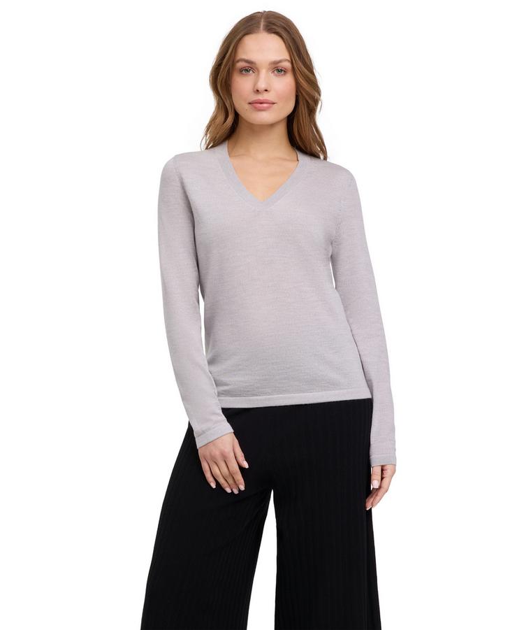 Falke Falke Strickpullover Damen - light grey heather (3106) - 0 | SportScheck