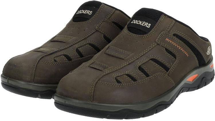 Dockers Dockers Pantoletten Freizeitschuhe Herren - Olive - 0 | SportScheck